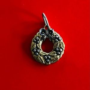 Holiday Wreath Pendant